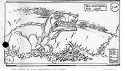 Don Bluth Storyboards Land Before Time 074