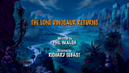 The Lone Dinosaur Returns title