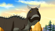 The sharptooth hears Wild Arms.