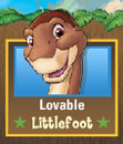 Littlefoot AKA Lovable Littlefoot from the official website