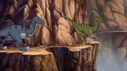 Screech and Thud, a pair of Deinonychus