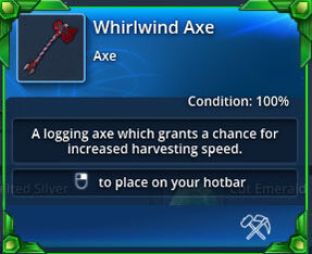 Whirlwind-axe