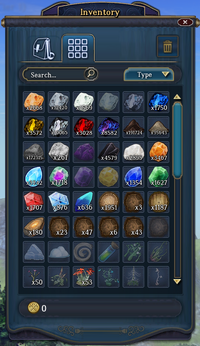 Landmark Personal Inventory Materials Tab