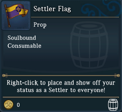 Settler Flag