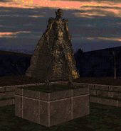 Statue from Dracoid Cemetery - (Lands of Lore: Guardians of Destiny)