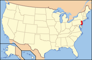 Карта Нью-Джерси
