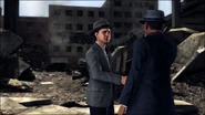 Nicholson meeting with Cole Phelps for the first time.