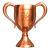 Bronze trophy