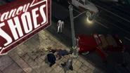 Cole sur un accident de la route