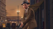 Cole Phelps armé