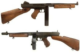 La-Thompson-M1928A1-et-M1A1