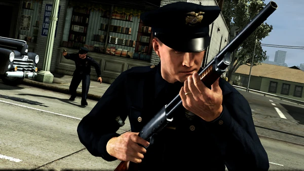 L.A. Noire es la historia de Cole Phelps y su ascenso con cada caso completado con éxito desde las filas de la policía de Los Ángeles.