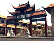 The Chinatown West Gate as depicted in LA Noire