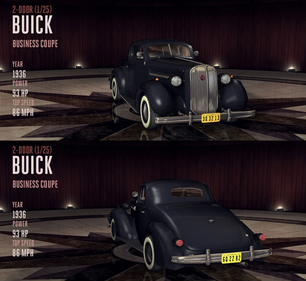 Buick Business Coupe | L.A. Noire вики | Fandom