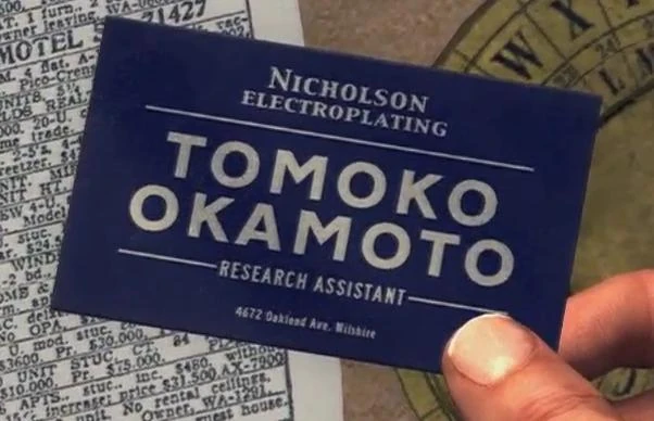 Tomoko Okamoto | L.A. Noire Wiki | Fandom