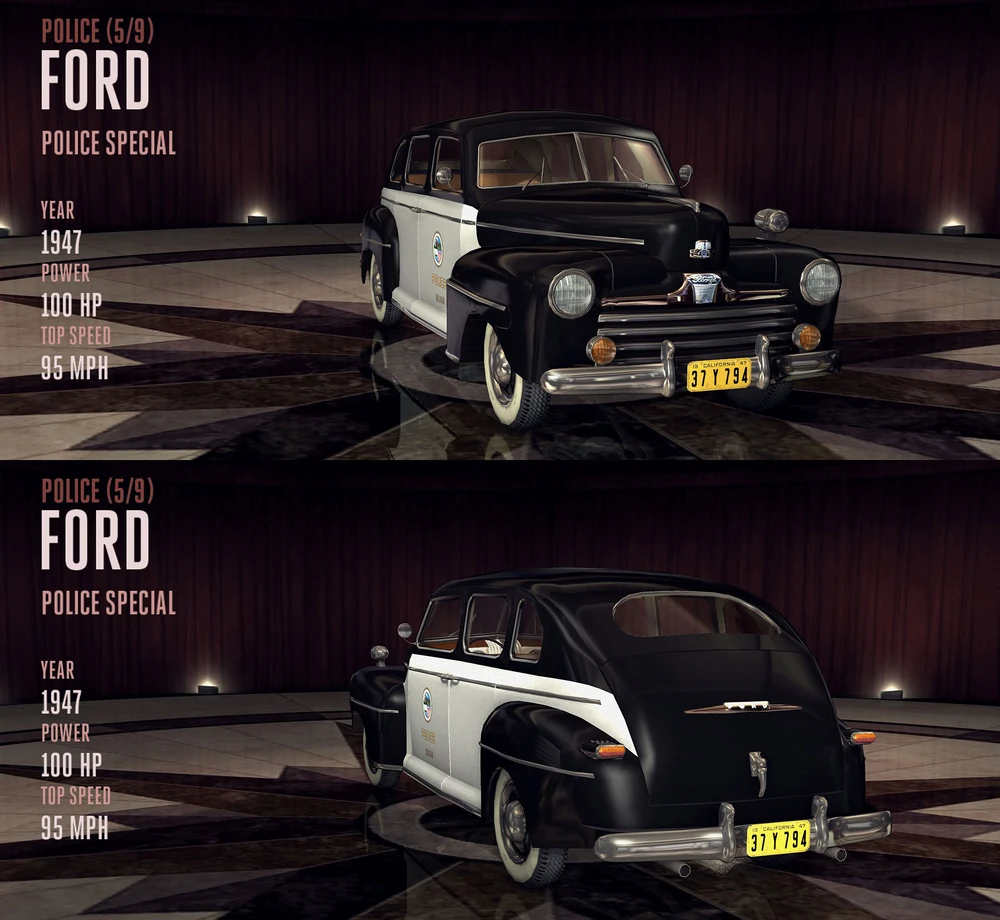 Ford Police Special | L.A. Noire вики | Fandom