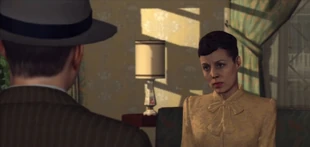 Adrian Black's wife, Margaret.