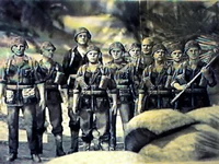 Phelps and other members of his platoon.