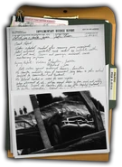 Crash report for "The Fallen Idol"