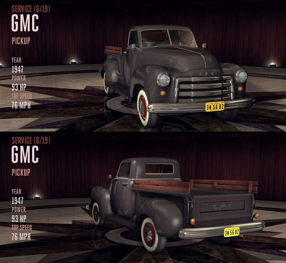 GMC Pickup | L.A. Noire вики | Fandom