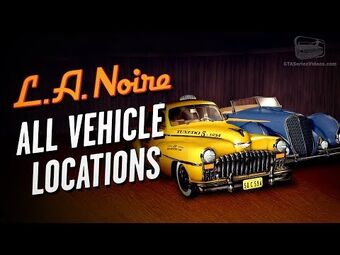 Vehicles L A Noire Wiki Fandom