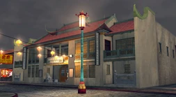 The Golden Dragon Tea House in Chinatown