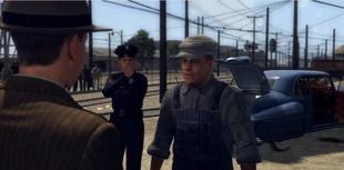 The only known witness to the crime, Nate Wilkey.