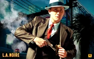 Cole Phelps et son arme de poing