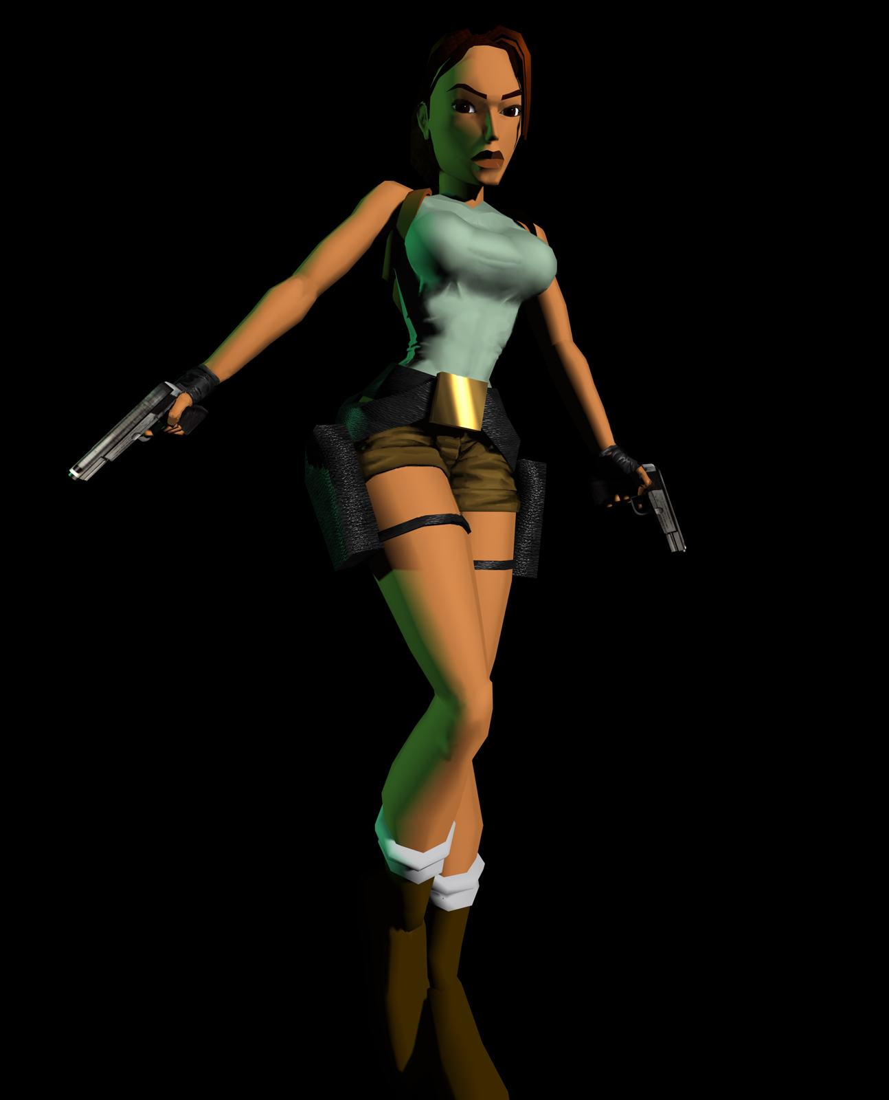 lara croft old video game