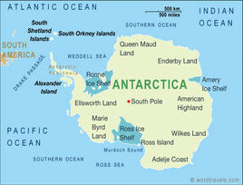 Antarctica Map