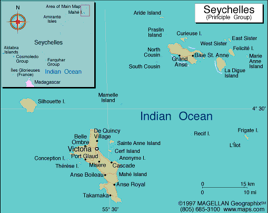 Seychelles Map
