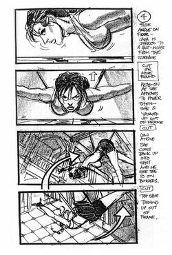 Revelado storyboard da sequência cancelada do filme de Tomb Raider