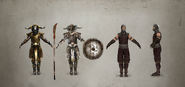 Stormguard Armor Variations Concept