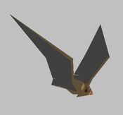 Bat render in Tomb Raider