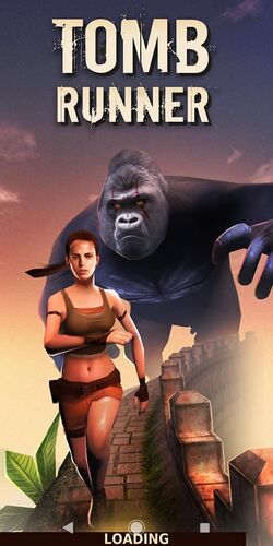 How is the endless runner a Tomb Raider game?