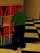 Ingame model in the title screen