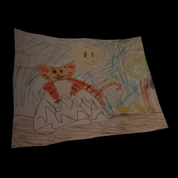 Lara's Childhood Drawing