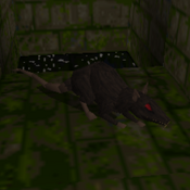 Giant Rat in Tomb Raider I