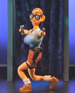Robot Chicken Nerd Lara Croft cosplay