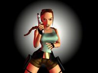 Lara in Tomb Raider (1996)