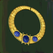 Lapis Gorget