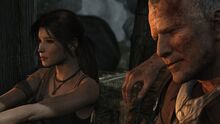 Lara Croft and Conrad Roth