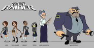 Pre-Teen Raider Characters