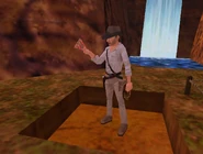 Indiana Jones and the Infernal Machine, opening level still.