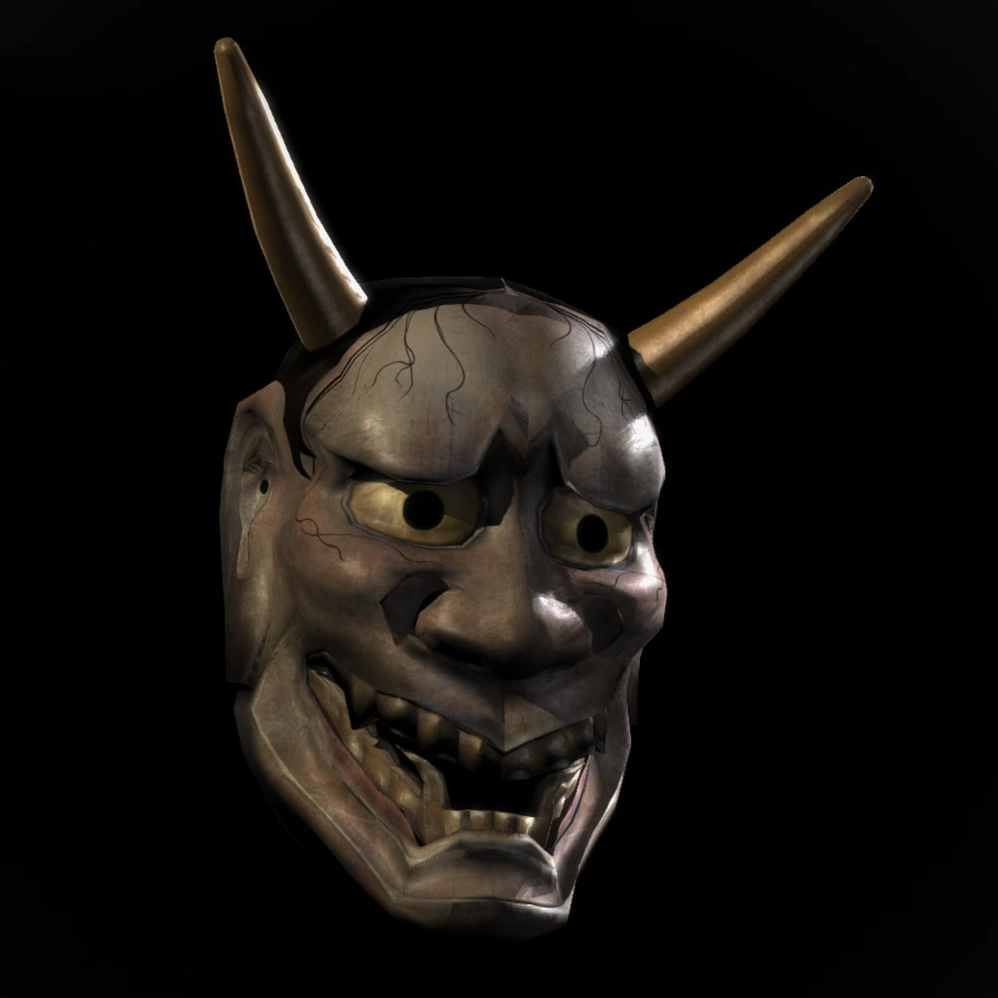 Hannya Mask | Lara Croft Wiki | Fandom, image size:906x906