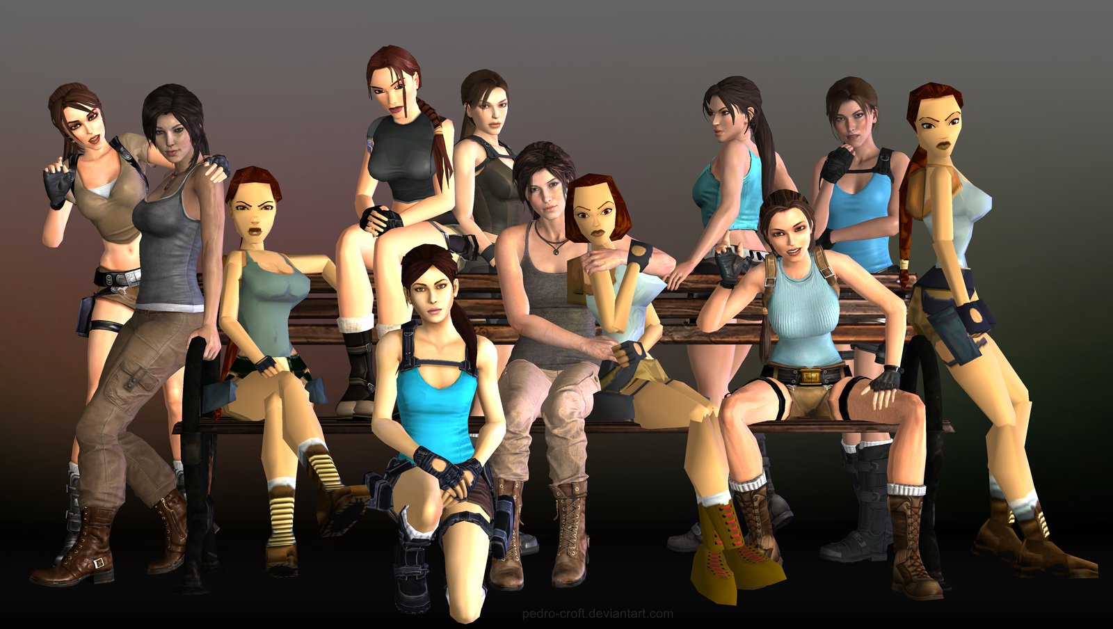 lara croft games in order