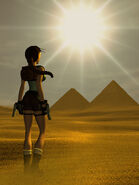 Lara Croft in Egypt