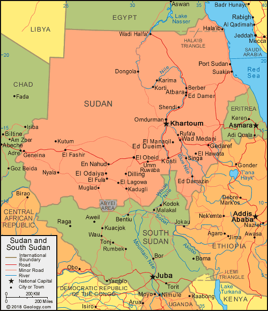 Sudan Map