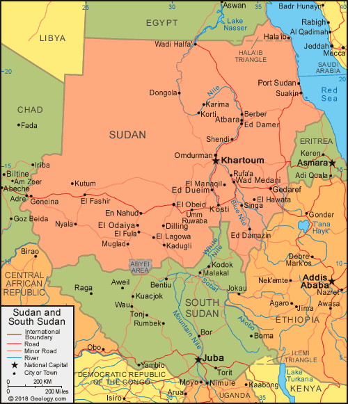 Nasse votze in Khartoum