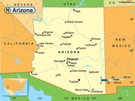 Arizona Map